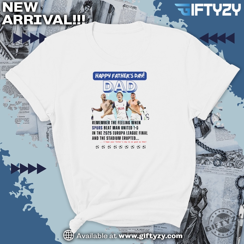 Tottenham Hotspurs 2025 Uefa Europa League Final Winners Shirt 7 Tottenham Hotspurs 2025 UEFA Europa League Final Winners shirt