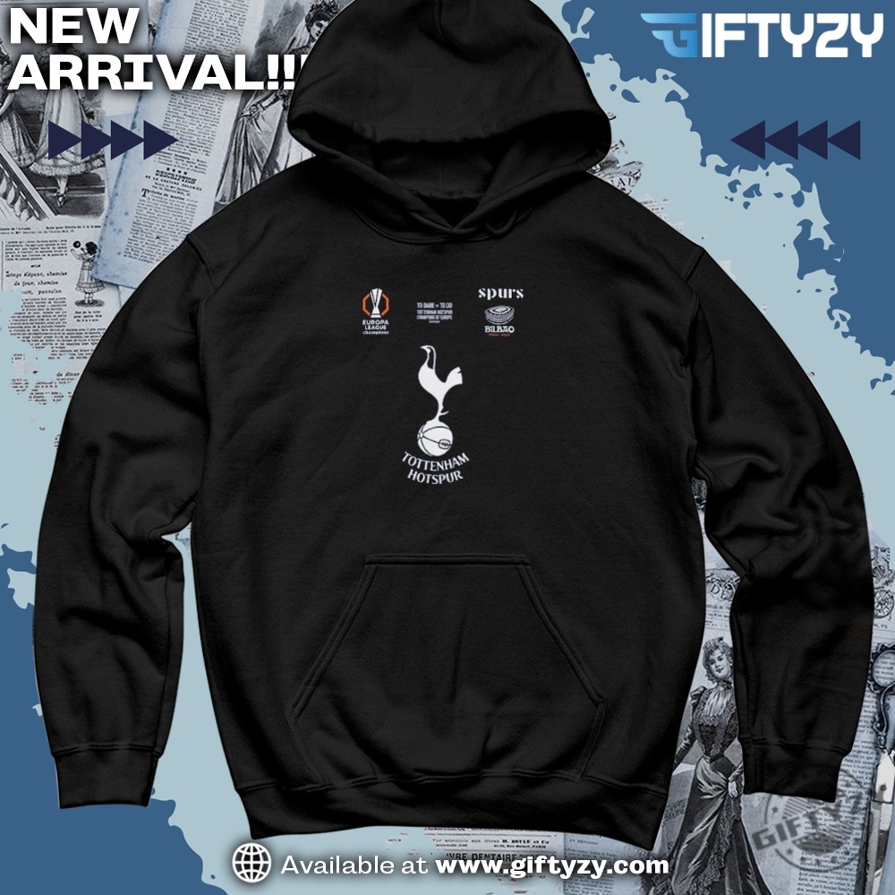Tottenham Hotspur Europa Champions Soccer Fan Tee
