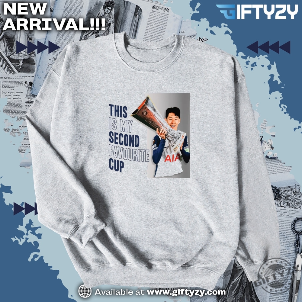 Son Heungmin Tottenham Spurs Uefa Europa League Winners Shirt