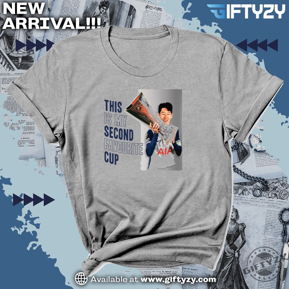 Son Heungmin Tottenham Spurs Uefa Europa League Winners Shirt 3 Son Heung-min Tottenham Spurs UEFA Europa League Winners Shirt