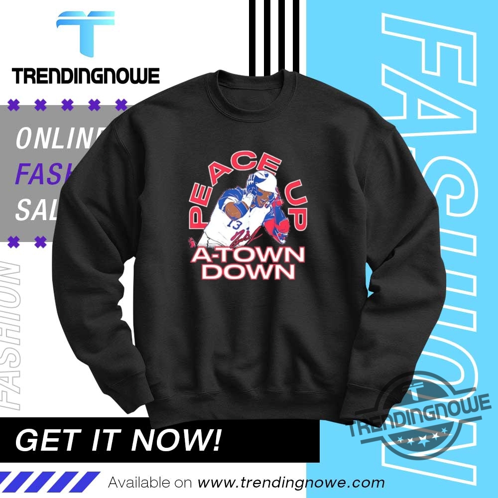 Ronald Acuna Jr Peace Up A Town Down Shirt 10 Ronald Acuna Jr Peace Up A Town Down Shirt