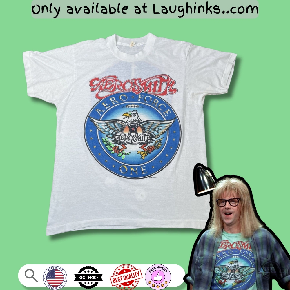 Garth The Aerosmith Aero Force One T Shirt 5 Garth The Aerosmith Aero Force One t shirt