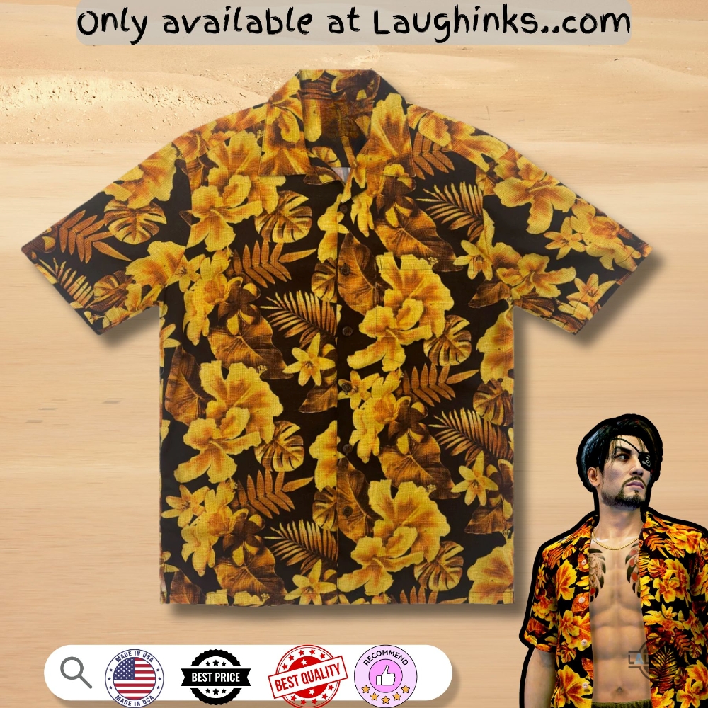 Full Printed Goro Majima Hawaiian Shirt 5 Full Printed Goro Majima Hawaiian Shirt