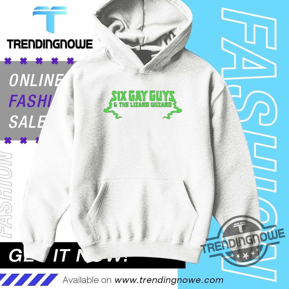 Six Gay Guys And The Lizard Wizard Us Tour Shirt 9 Six Gay Guys And The Lizard Wizard Us Tour Shirt