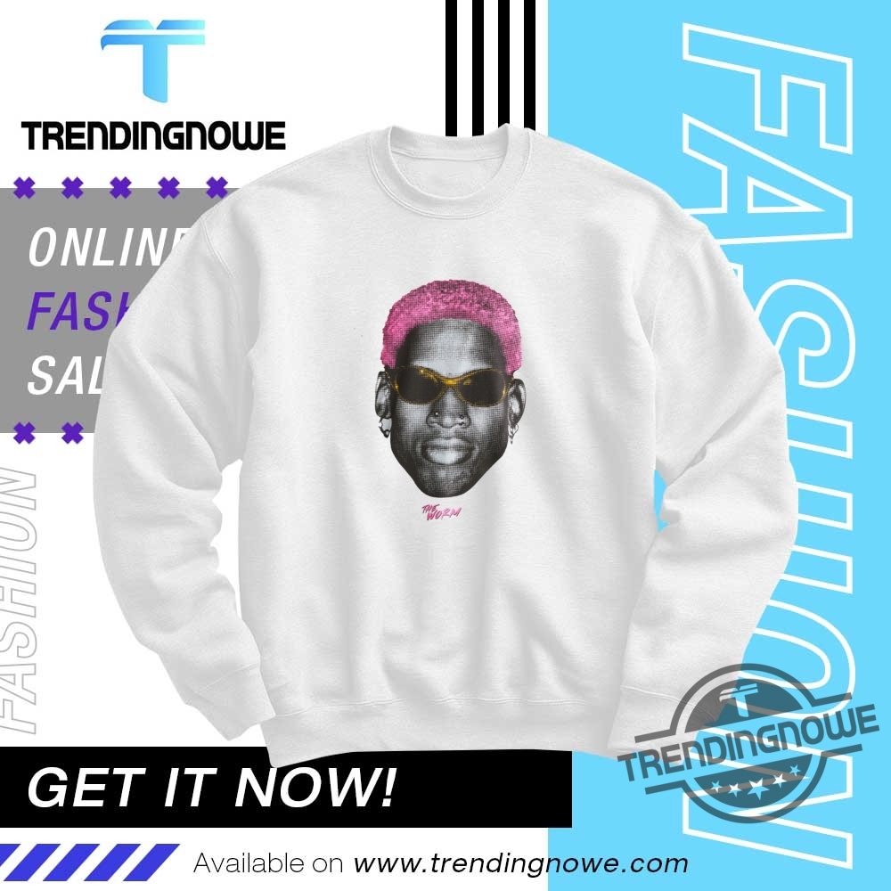 Dennis Rodman The Worm Face Shirt 10 Dennis Rodman The Worm Face Shirt