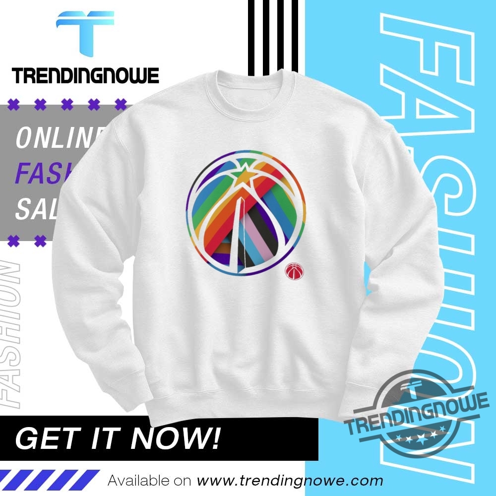 Washington Wizards Team Logo Pride 2025 Shirt 10 Washington Wizards Team Logo Pride 2025 Shirt