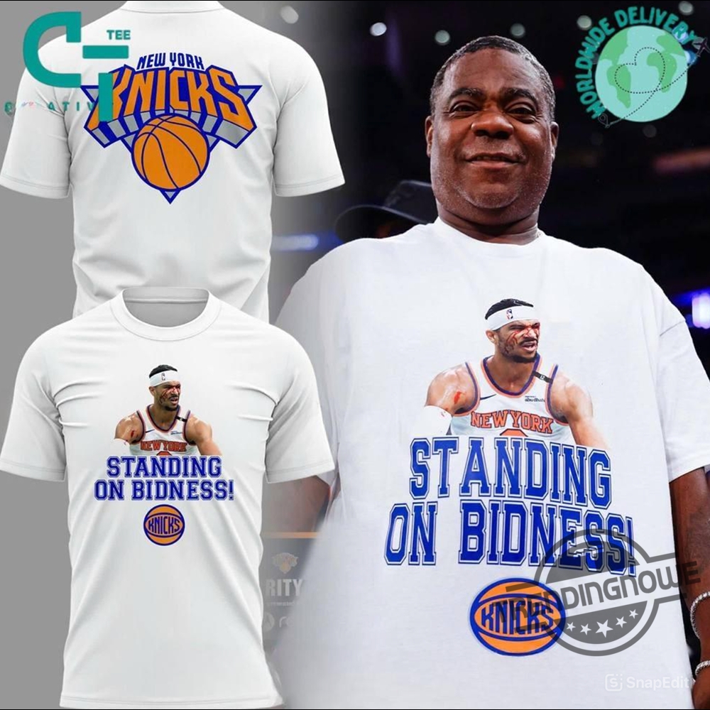 New York Knicks Standing On Bidness Tee Shir trendingnowe 1