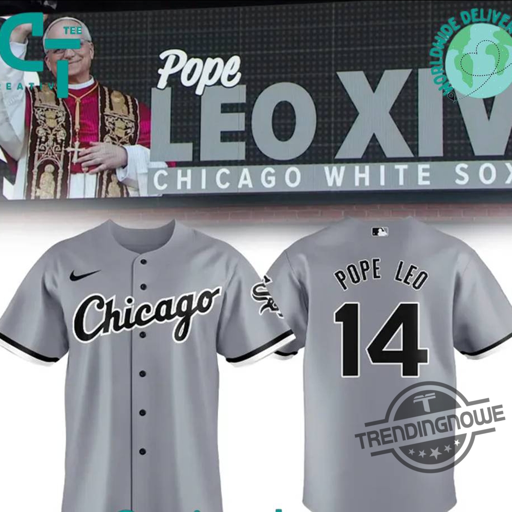 Chicago White Sox Pope Leo Xiv Baseball Jersey trendingnowe 1