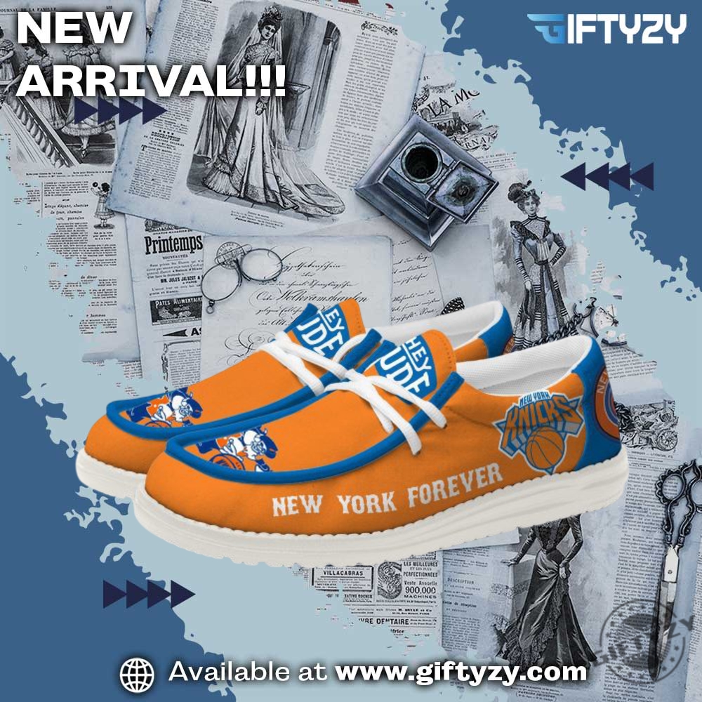 Nba New York Knicks Forever Hey Dude Shoes 6 NBA New York Knicks Forever Hey Dude Shoes