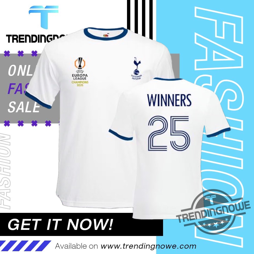 Europa League Winners 2025 Shirt trendingnowe 1