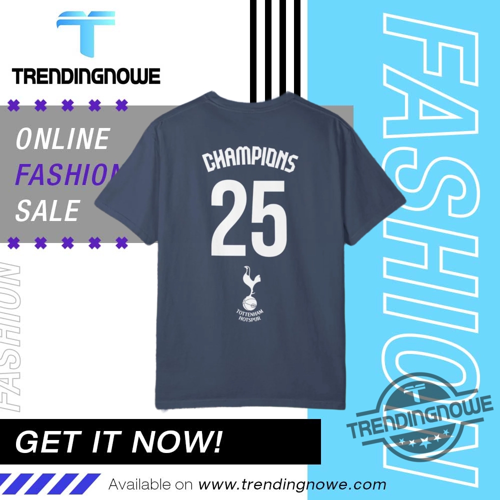 Tottenham Hotspur Europa League Champions 2025 Shirt 6 Tottenham Hotspur Europa League Champions 2025 Shirt