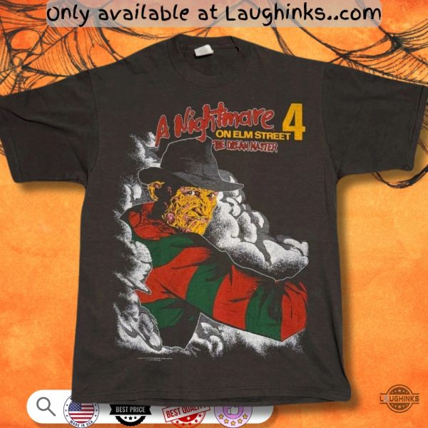 a nightmare on elm street 4 freddy krueger shirt
