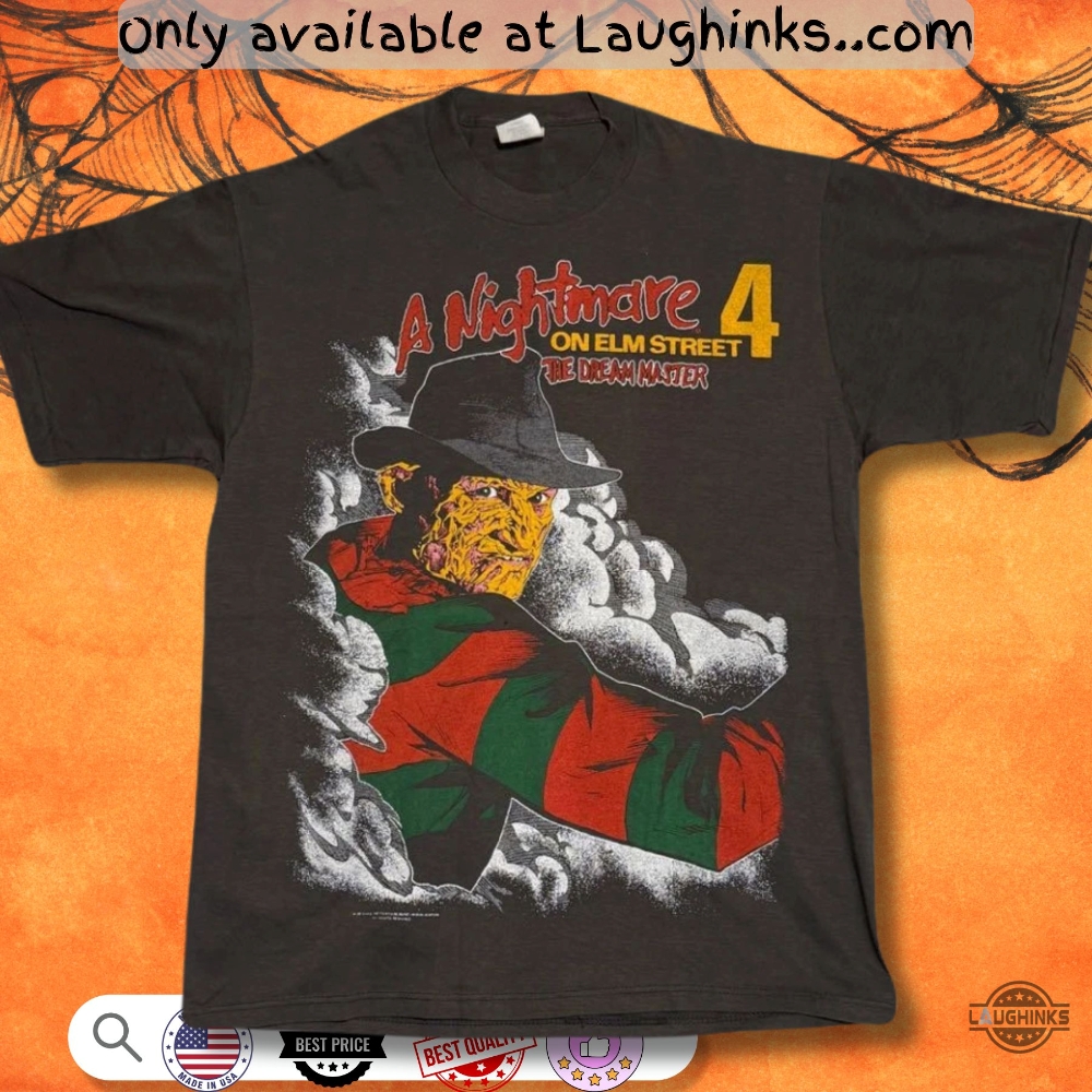 A Nightmare On Elm Street 4 Freddy Krueger Shirt 5 A Nightmare on Elm Street 4 Freddy Krueger Shirt