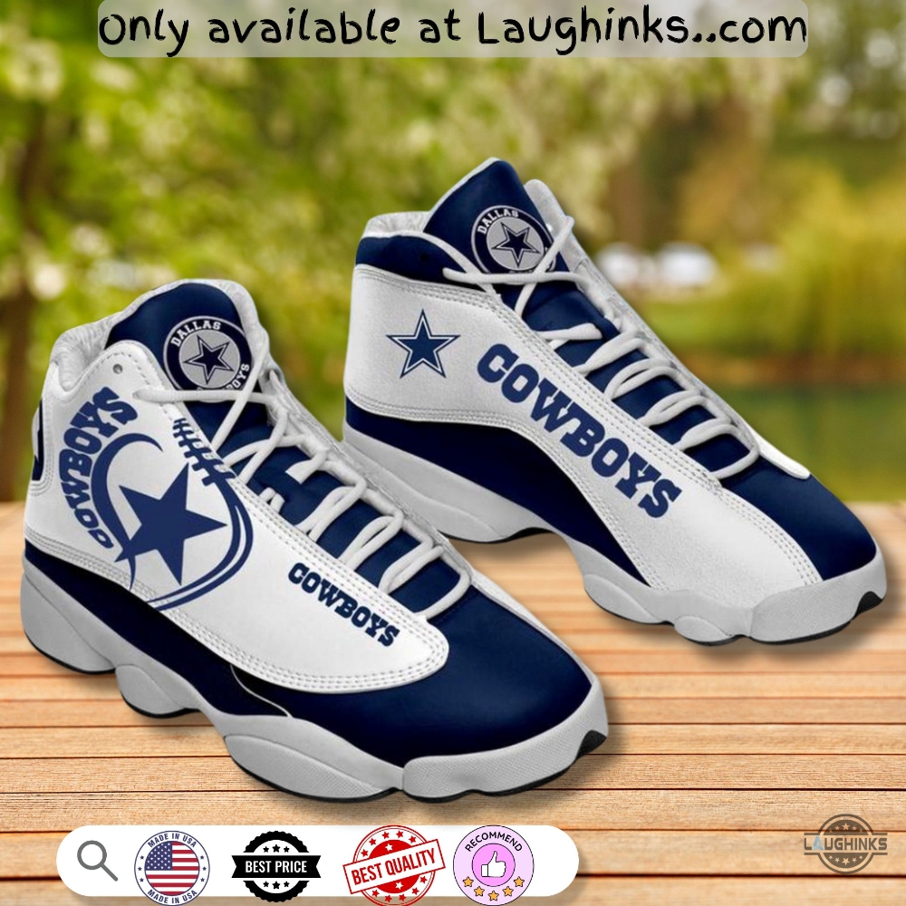 Nfl Dallas Cowboys Air Jordan 13 Custom Sneaker Shoes 5 NFL Dallas Cowboys Air Jordan 13 Custom Sneaker shoes