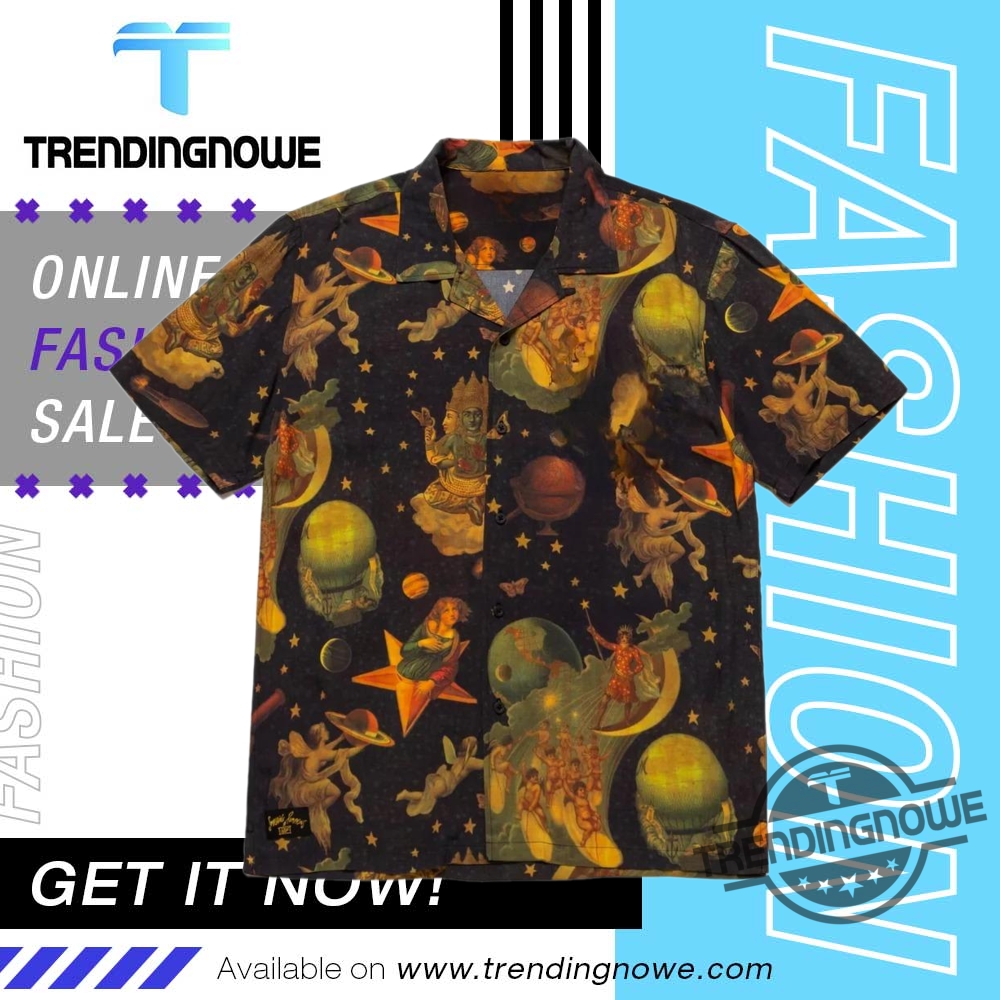 "Top 5 Must-Have Pop Culture Shirts for Your Unique Wardrobe" 10 Huf Smashing Pumpkins Hawaiian Shirt