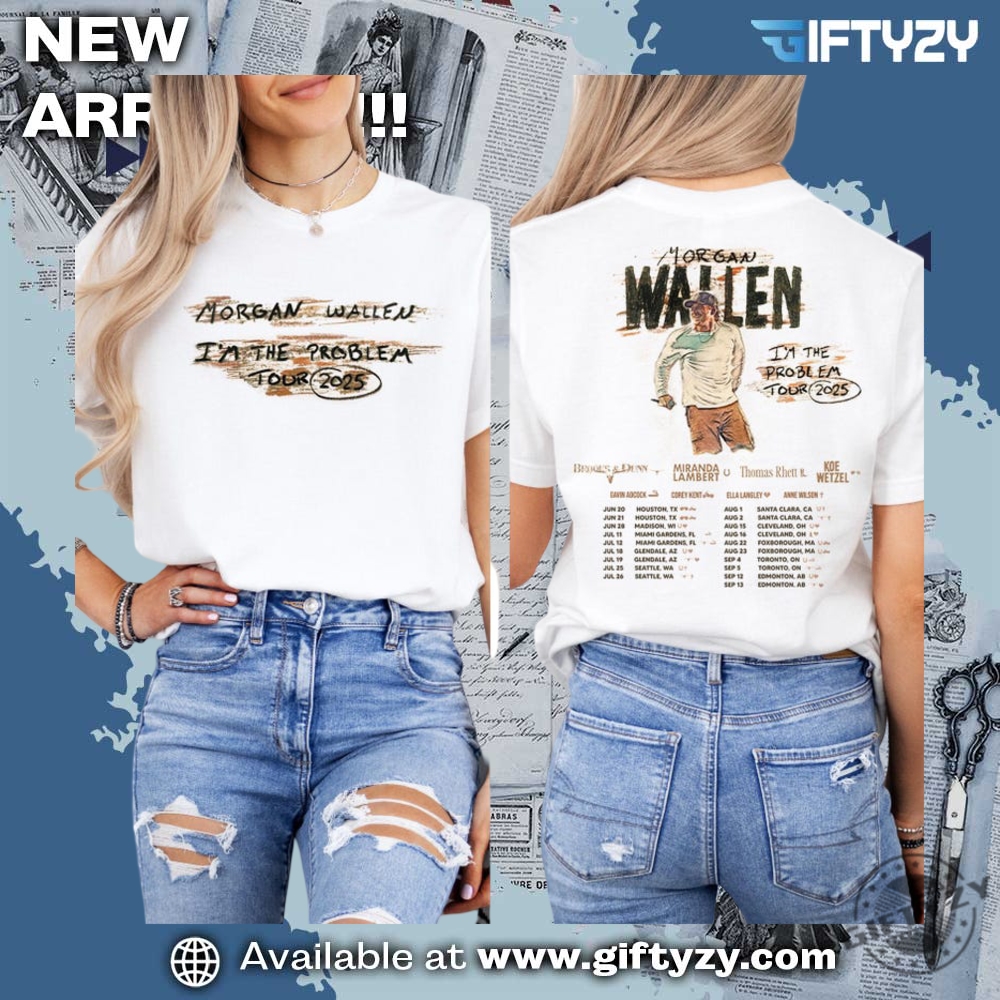 music, game shirt for dad 9 Wallen Country Music Morgan Twosided Shirt