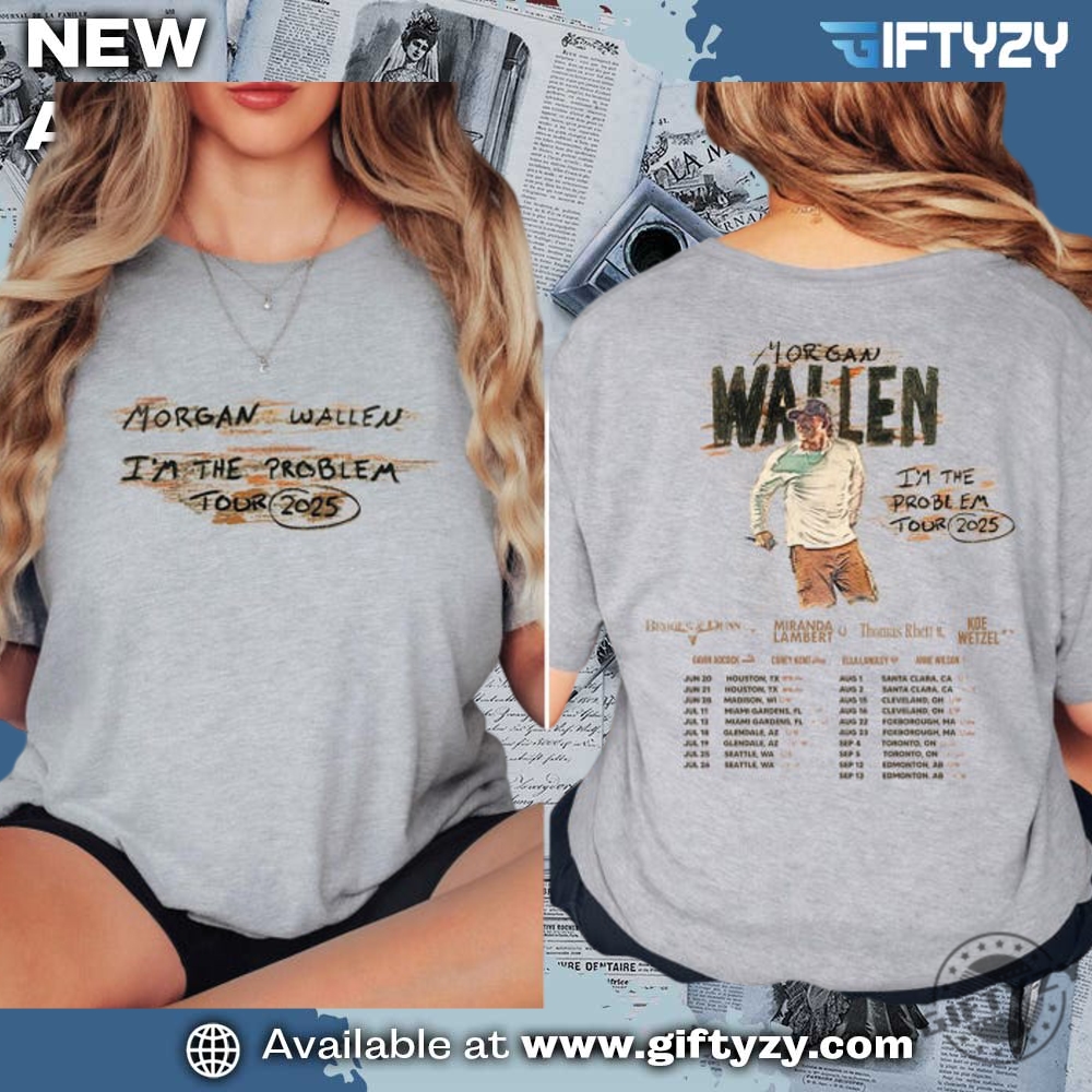Wallen Country Music Morgan Twosided Shirt 5 Wallen Country Music Morgan Two-sided Shirt