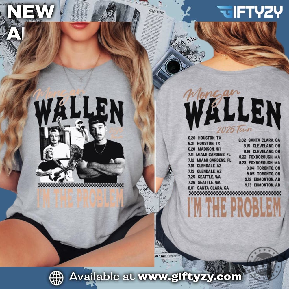 music, game shirt for dad 10 Country Music Morgan Wallen Twosided Shirt
