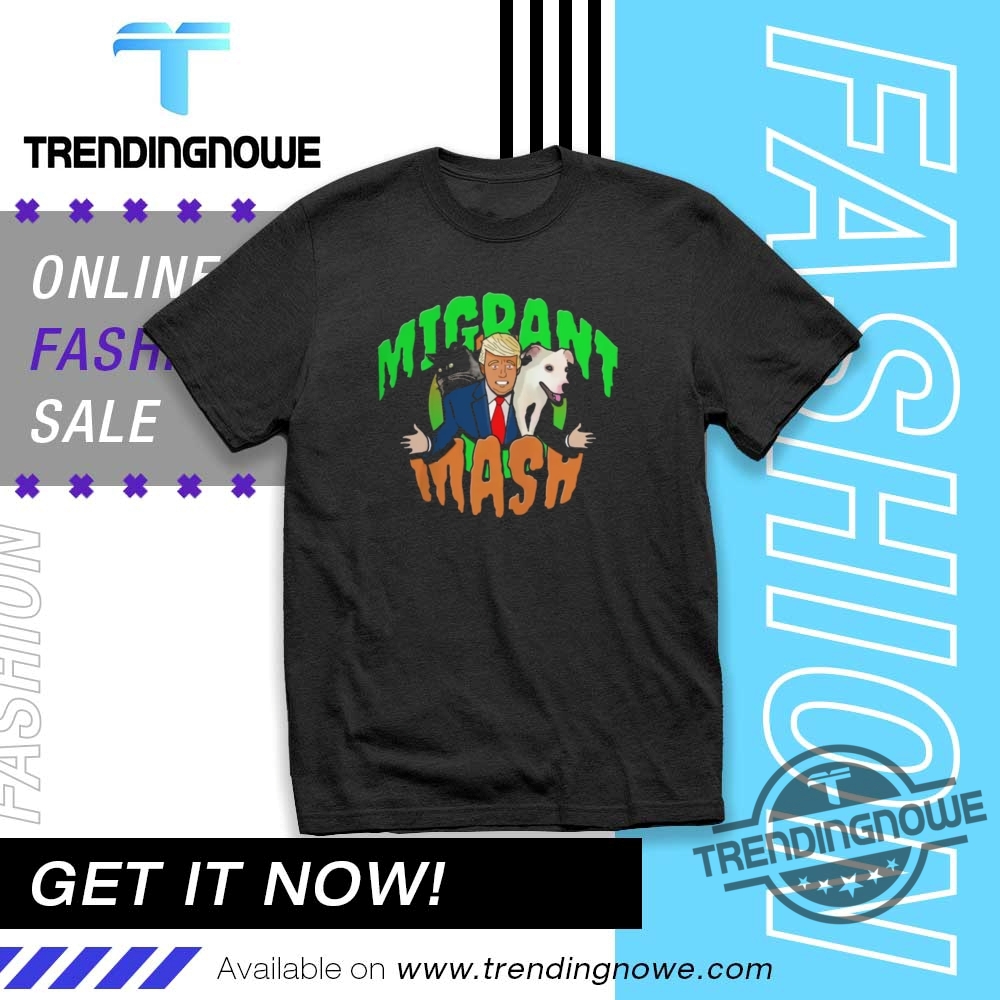 "Top 5 Trendy Shirts: Unique Designs for Every Style Enthusiast" 12 Beyond The Border Trump Migrant Mash Shirt