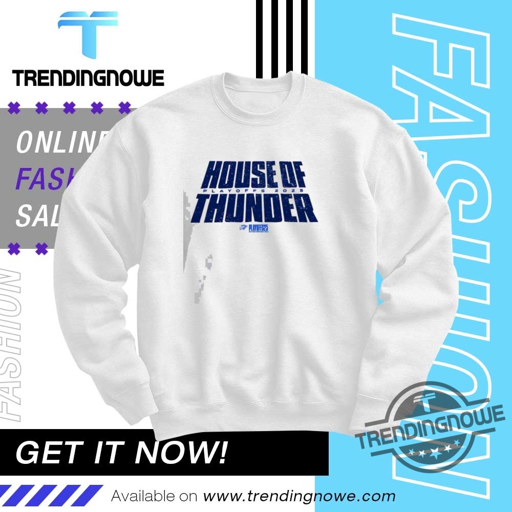 Oklahoma City Thunder House Of Thunder Game 5 Shirt 10 Oklahoma City Thunder House Of Thunder Game 5 Shirt