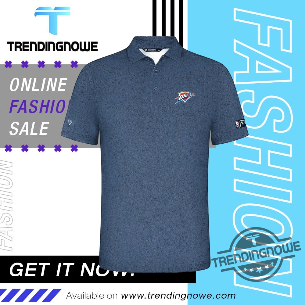 "Top 5 Must-Have OKC Thunder 2025 NBA Finals Shirts Revealed" 10 Kc Thunder Levelwear Graph 2025 Nba Finals Polo