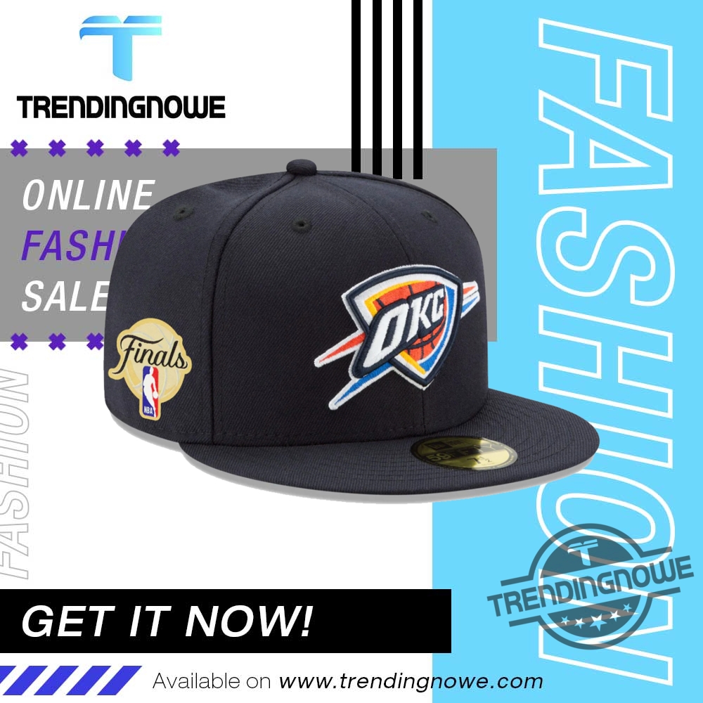 Oklahoma City Thunder Okc 2025 Nba Finals Hat 8 Oklahoma City Thunder OKC 2025 NBA Finals Hat
