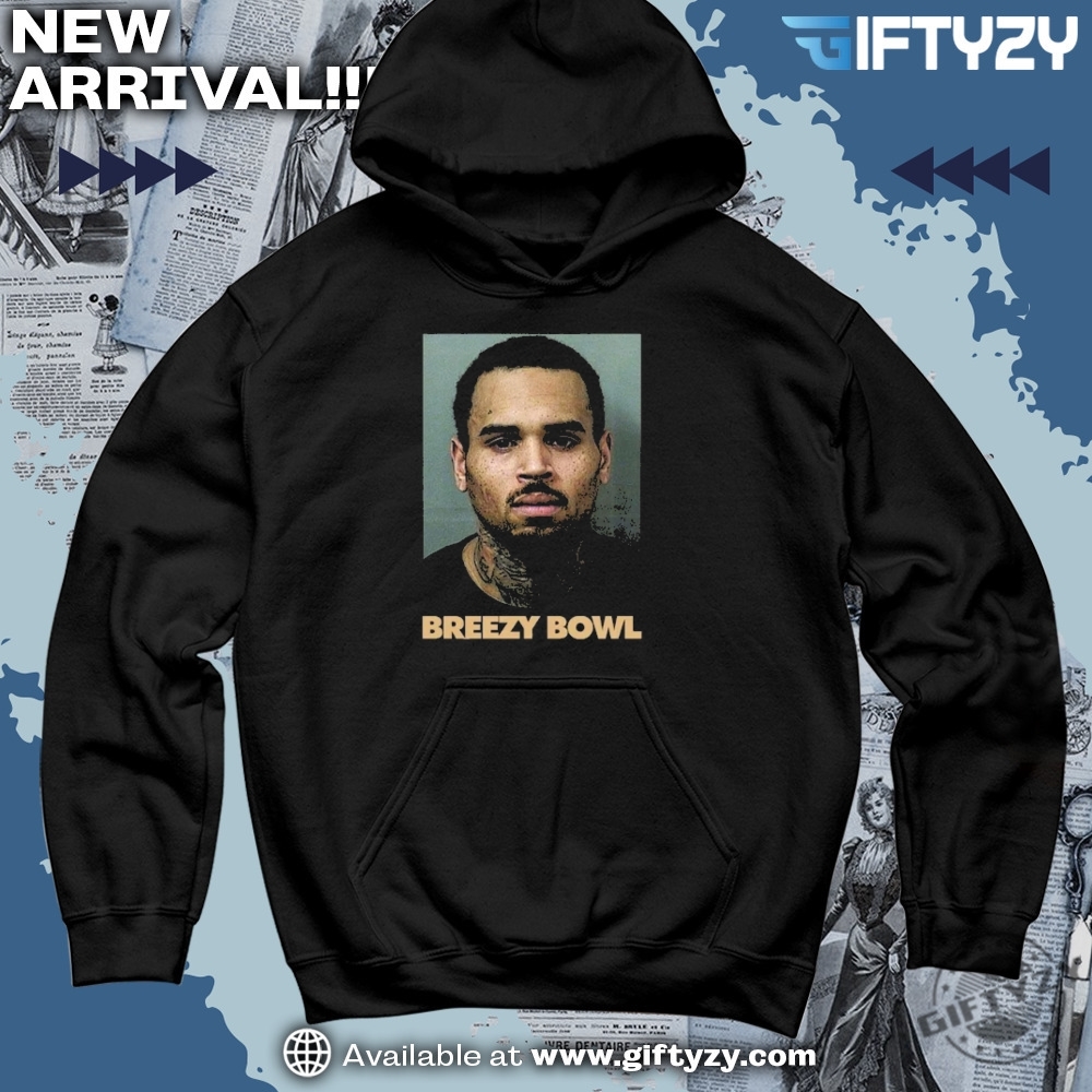 Viral tee of the day! 2 Chris Brown Breezy Mugshot Tour 2025 Shirt