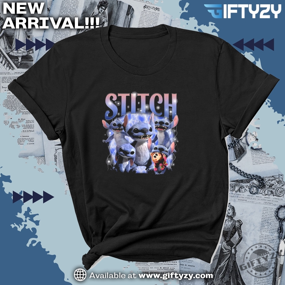 Character Blue Monster Cartoon Movie Shirt 7 Character Blue Monster Cartoon Movie Shirt