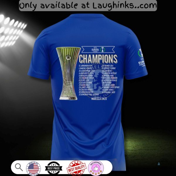 chelsea fc europe uefa conference league 2025 winner t shirt sweatshirt hoodie