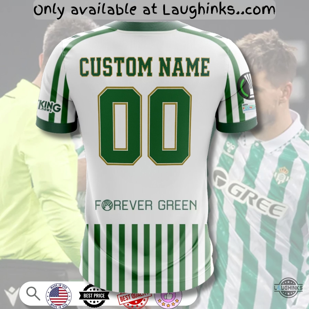Custom Real Betis Jersey Shirt New Replica 6 Custom real betis jersey shirt New replica