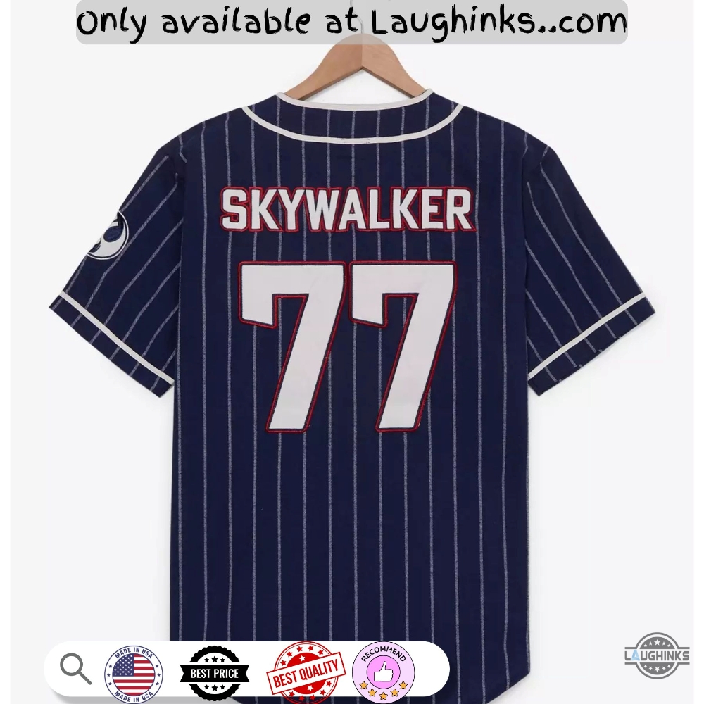 Star Wars Jedi Knights Striped Baseball Jersey Shirt Full Printed 6 Star Wars Jedi Knights Striped Baseball Jersey Shirt full printed