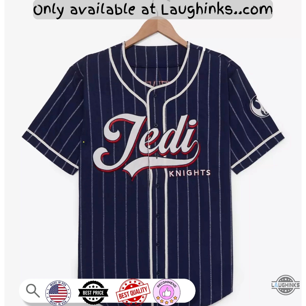 Star Wars Jedi Knights Striped Baseball Jersey Shirt Full Printed 7 Star Wars Jedi Knights Striped Baseball Jersey Shirt full printed
