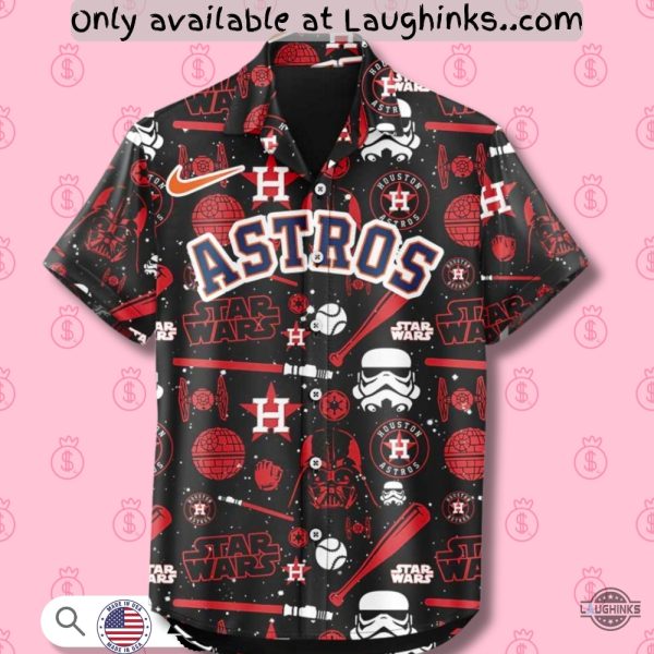 star wars houston astros 2025 hawaiian shirt