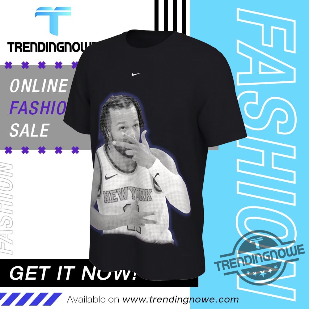 "Top Graphic Tees: Racehorses, Knicks, MGS, The Cure, Black Sabbath" 3 Nike New York Knicks Jalen Brunson Shirt