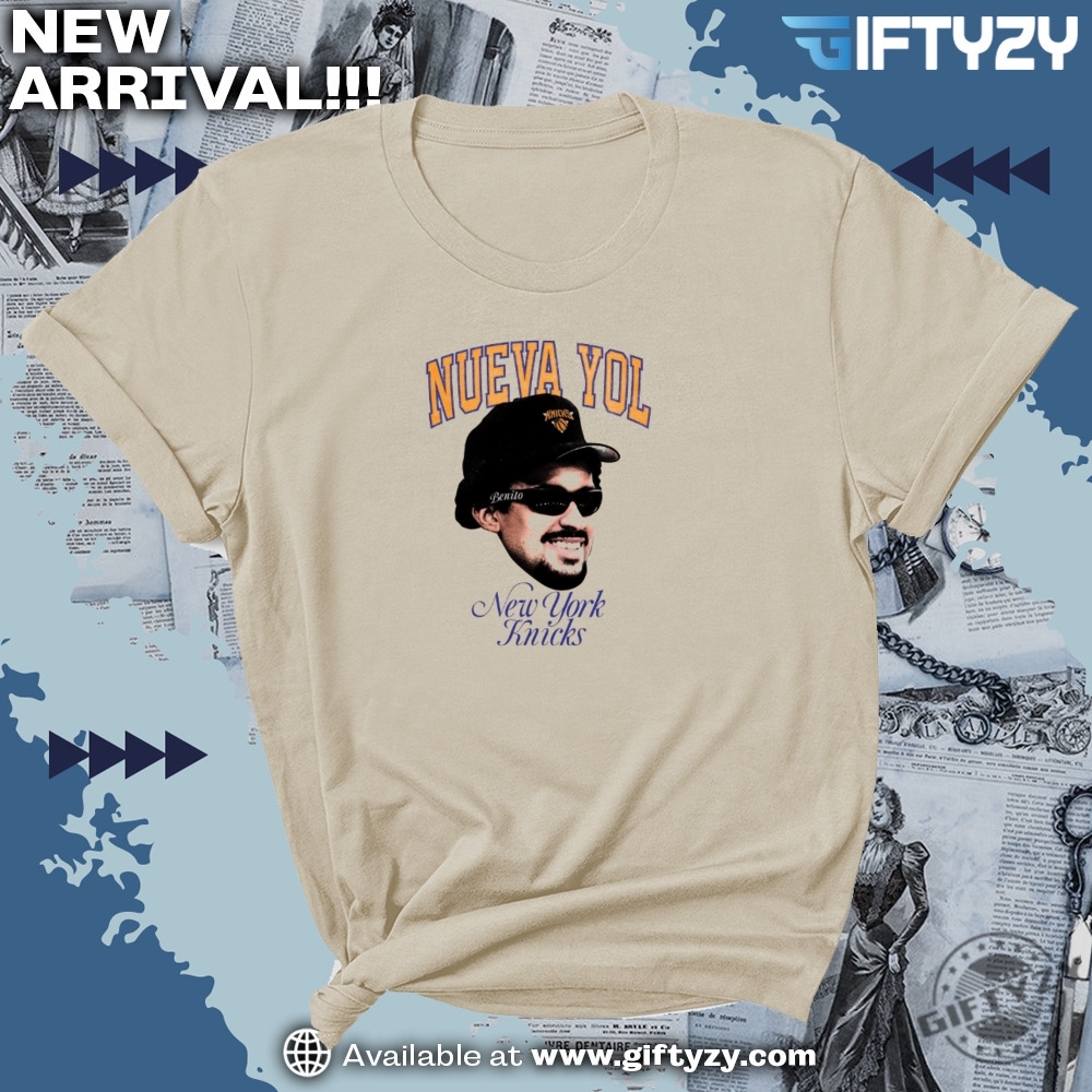 Nueva Yol Benito New York Knicks Shirt 3 Nueva Yol Benito New York Knicks Shirt