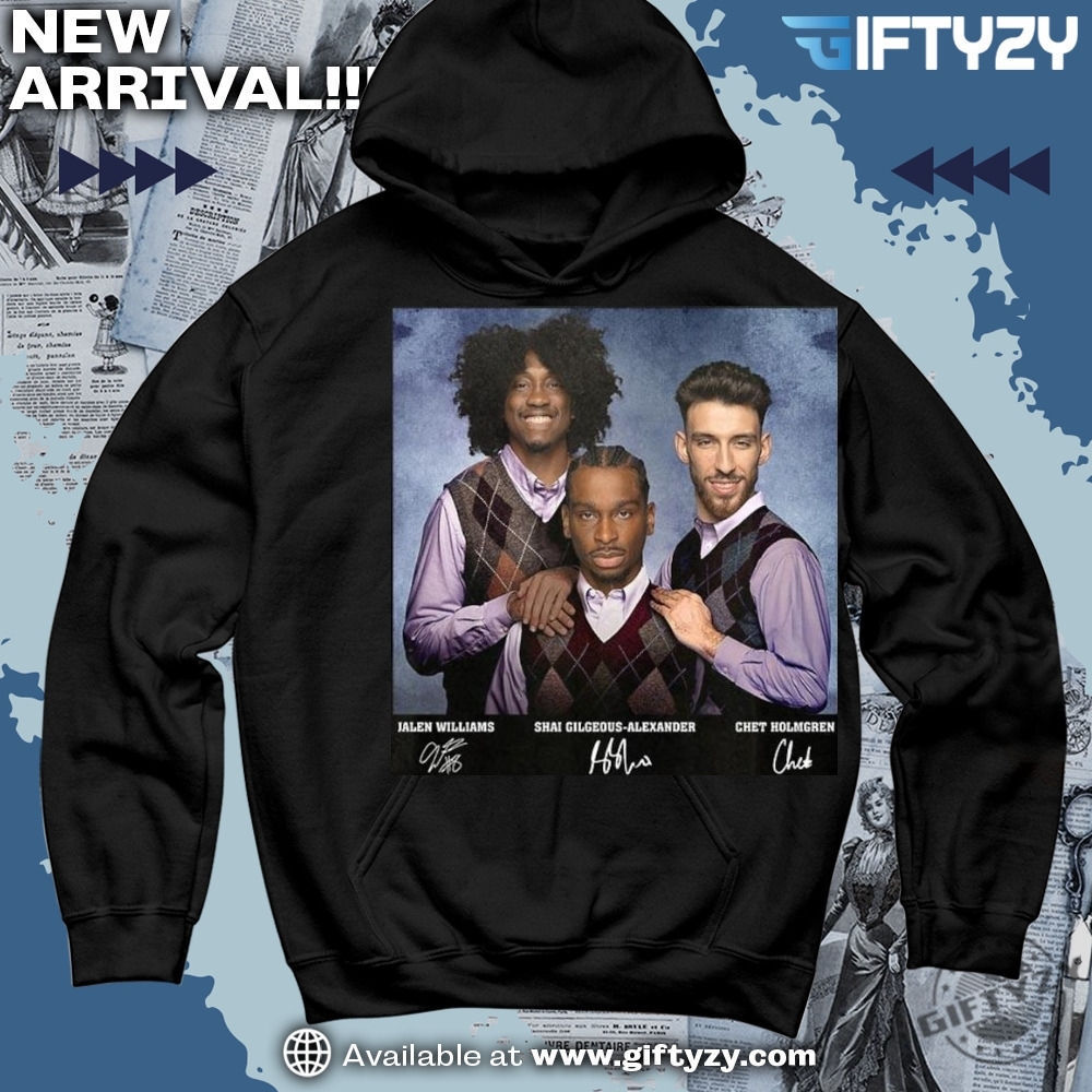 Gift For NBA Fan, I Have Friends Everywhere Shirt 13 Shai Gilgeous Jalen Williams Chet Holmgren Basketball 90S Shirt