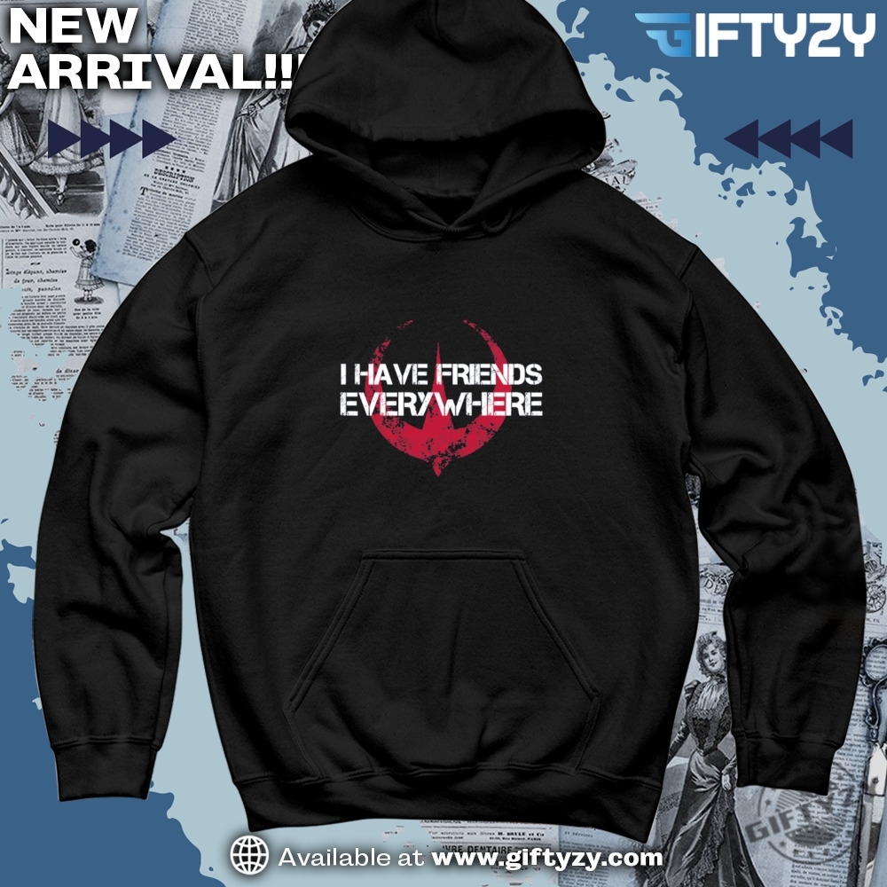 Gift For NBA Fan, I Have Friends Everywhere Shirt 20 I Have Friends Everywhere Minimalist Shirt
