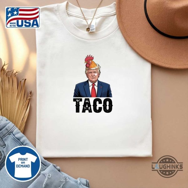 chicken taco trump shirt