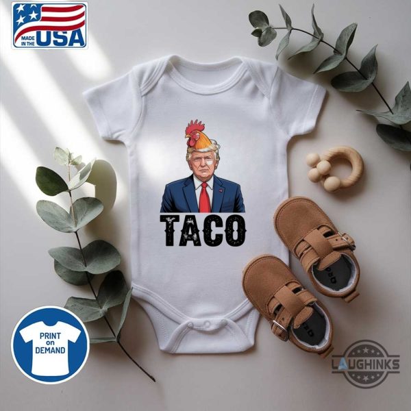 chicken taco trump shirt