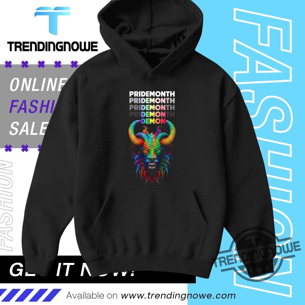 Pride Month Demon Shirt 9 Pride Month Demon Shirt