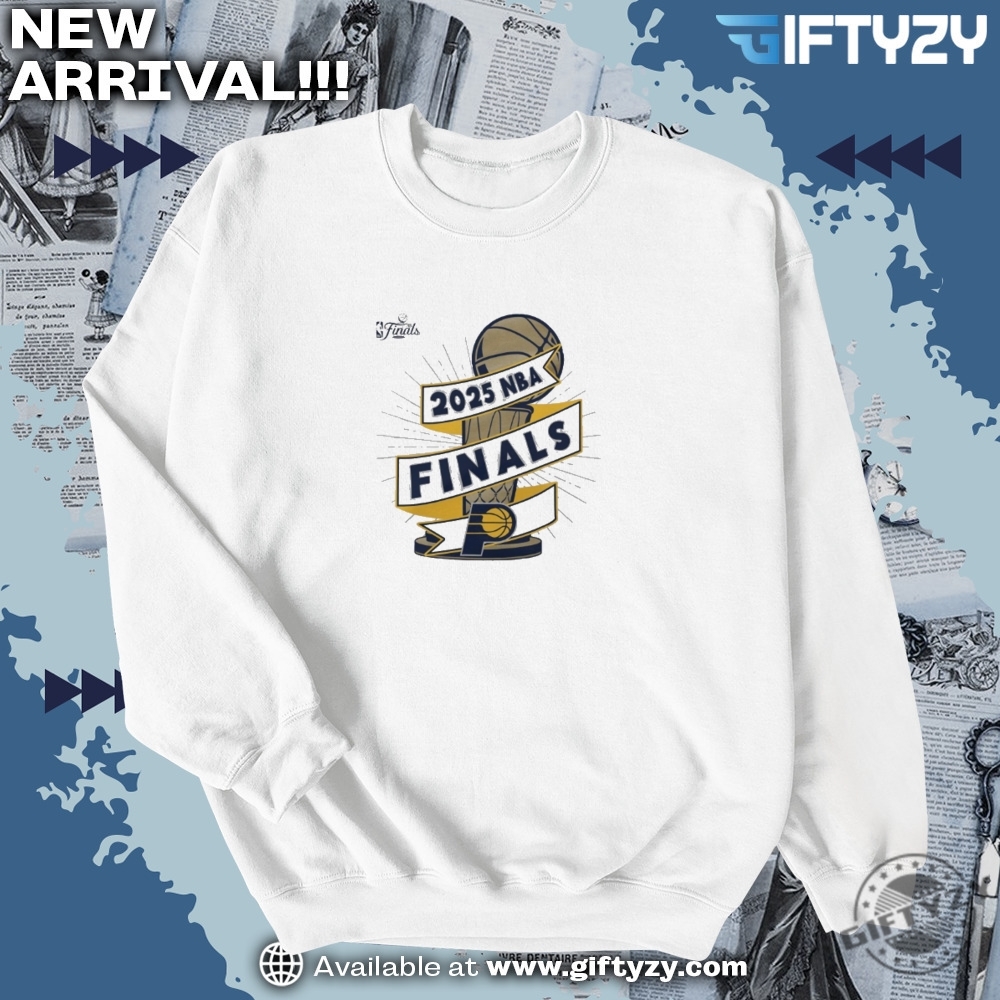 Indiana Pacers 2025 Nba Finals Official Shirt 6 Indiana Pacers 2025 NBA Finals Official Shirt