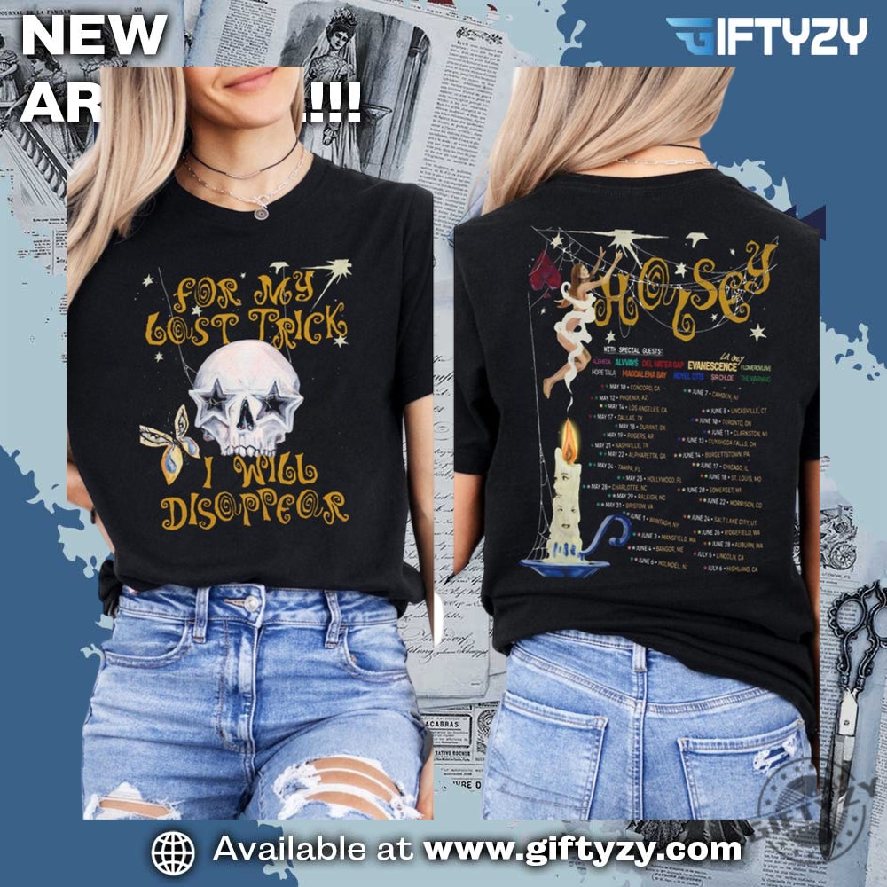 Halsey For My Last Trick The Tour 2025 Shirt 3 Halsey For My Last Trick The Tour 2025 Shirt