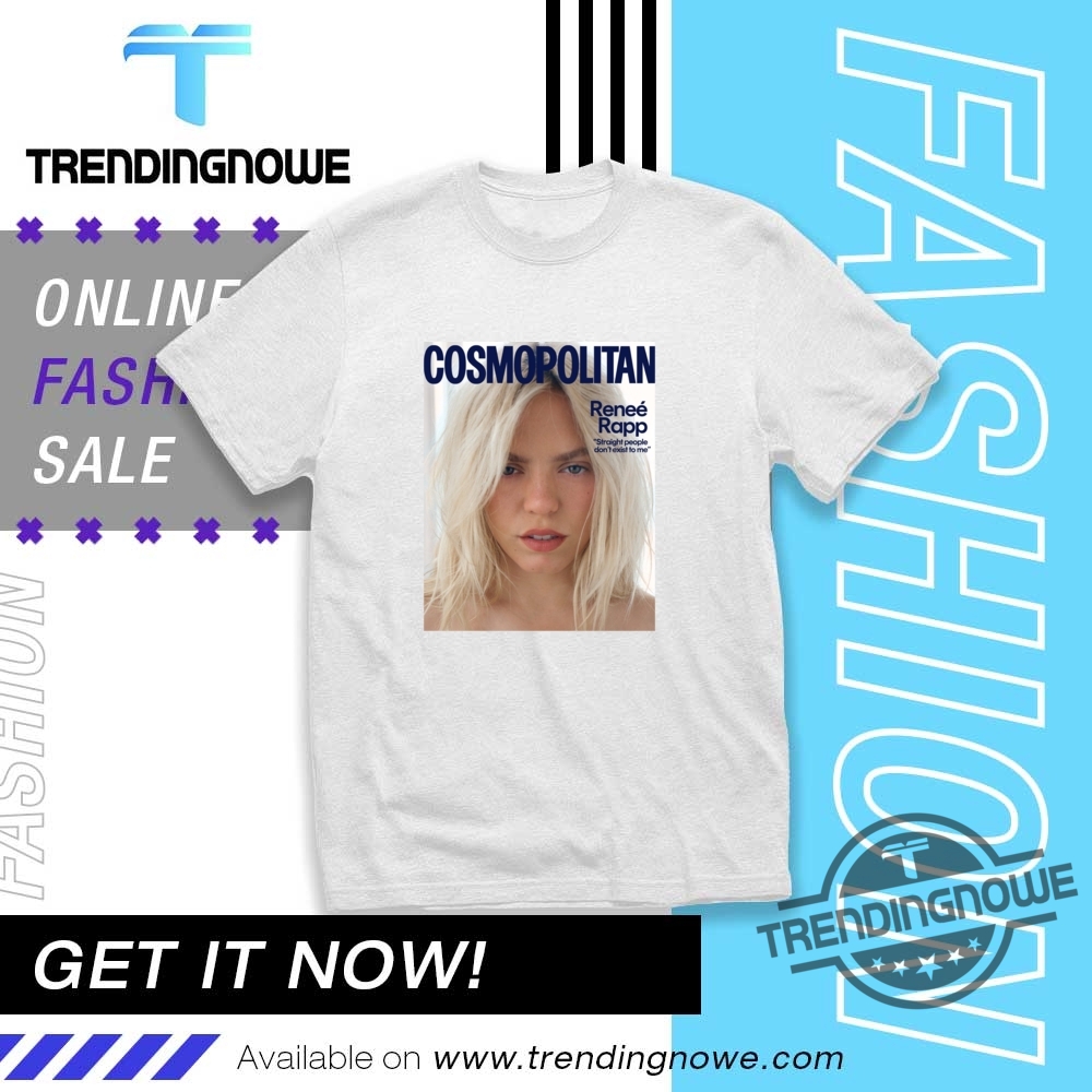Renee Rapp Cover Of Cosmopolitan Straight People Dont Exist To Me Shirt trendingnowe 1