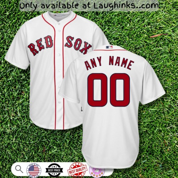 personalized boston red sox baseball jersey shirt full printed