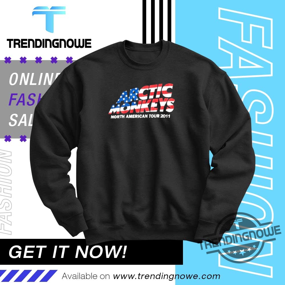 Arctic Monkeys North American Tour 2011 Shirt 10 Arctic Monkeys North American Tour 2011 Shirt