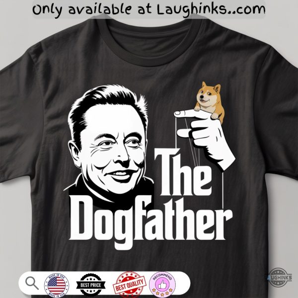 elon musk the dogefather shirt