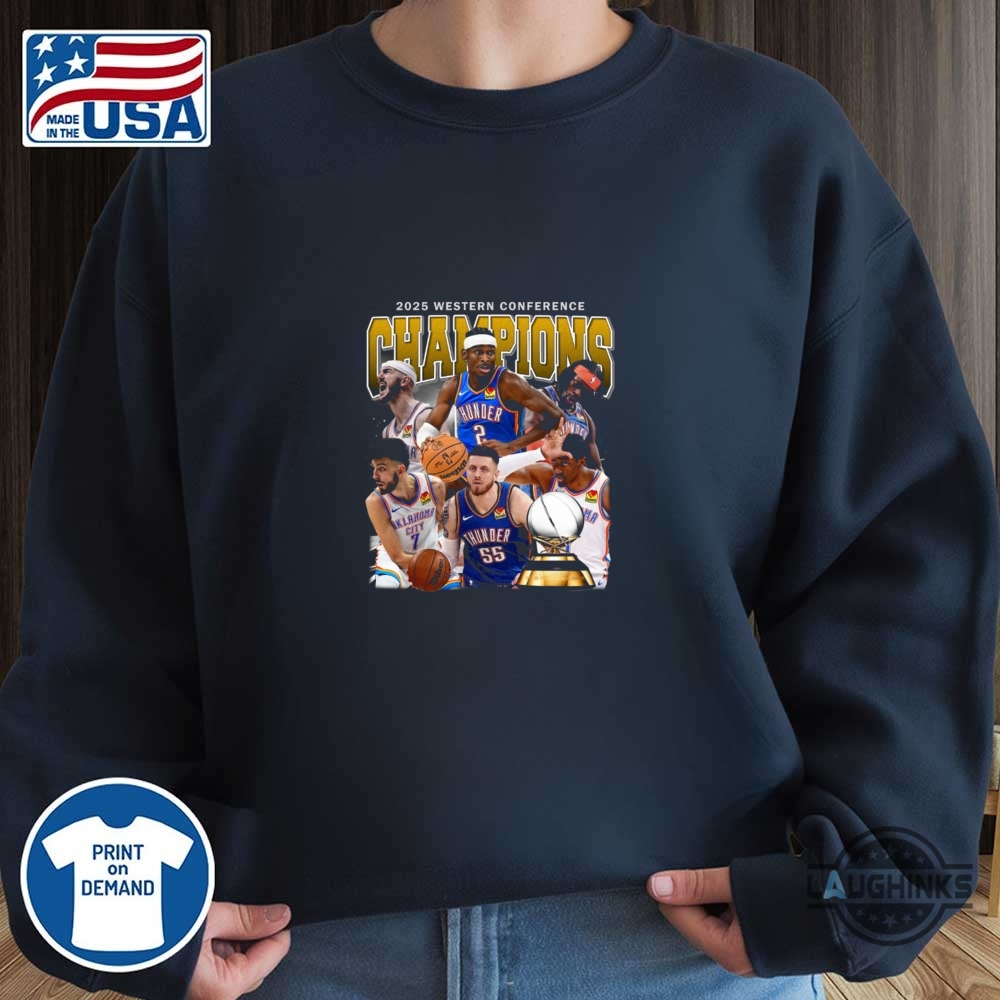 Oklahoma City Western Conference Champions T Shirt Sweatshirt Hoodie 6 Oklahoma City Western Conference Champions T shirt sweatshirt hoodie
