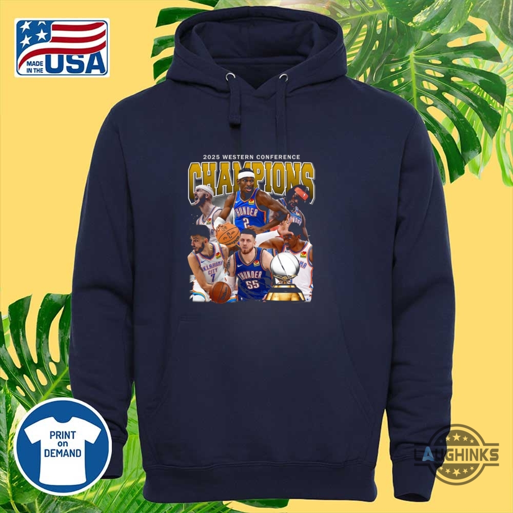 Oklahoma City Western Conference Champions T Shirt Sweatshirt Hoodie 8 Oklahoma City Western Conference Champions T shirt sweatshirt hoodie