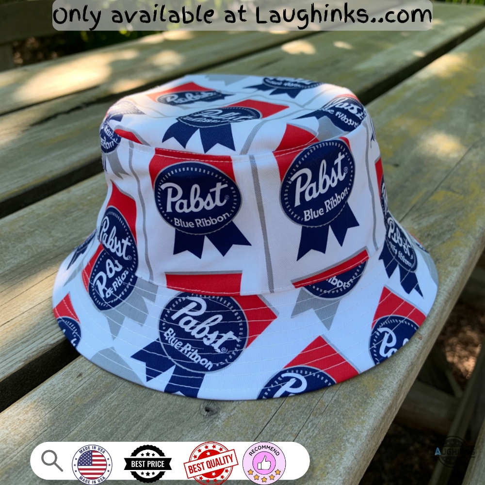 4Th Of July Pabst Blue Ribbon Bucket Hat Pbr Beer Cap 5 4th Of July Pabst Blue Ribbon Bucket Hat PBR Beer Cap