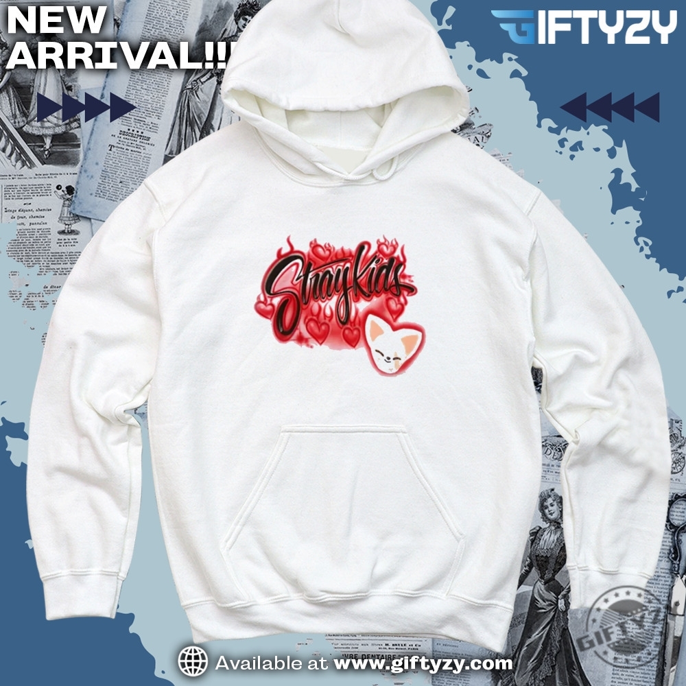 Perfect present for a music lover 5 Stray Kids K Pop Airbrush Shirt